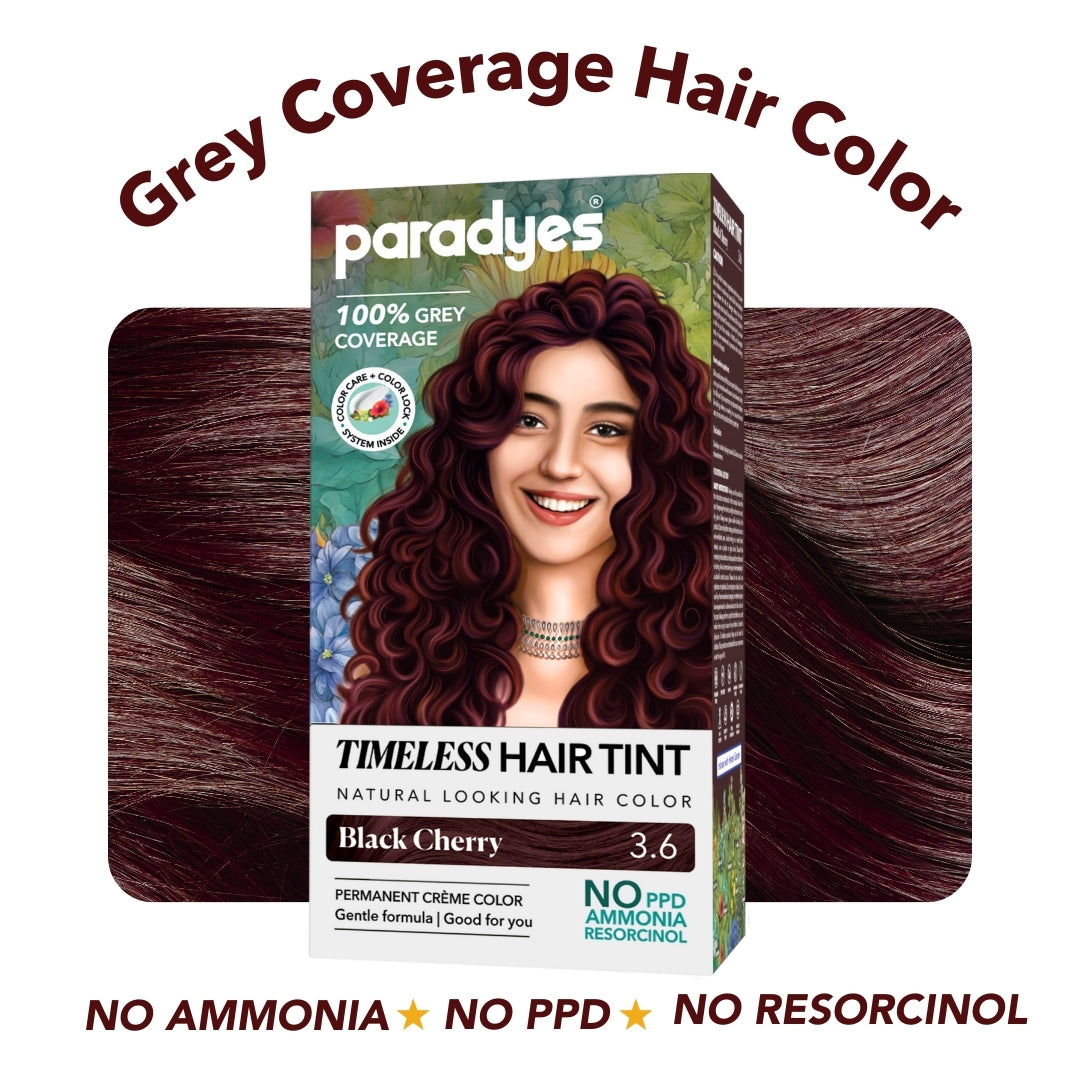 Paradyes Timeless Hair Tint Hair Color - Free of PPD, Ammonia & Resorcinol