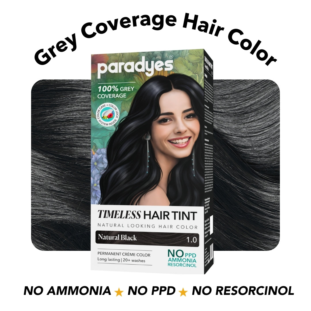 Paradyes Timeless Hair Tint Hair Color - Free of PPD, Ammonia & Resorcinol