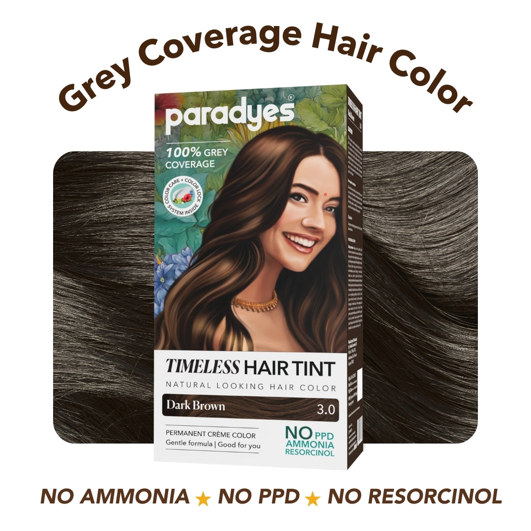 Paradyes Timeless Hair Tint Hair Color - Free of PPD, Ammonia & Resorcinol