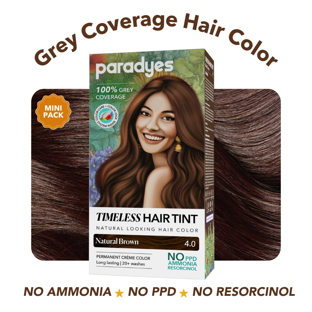 Paradyes Timeless Hair Tint Hair Color - Free of PPD, Ammonia & Resorcinol
