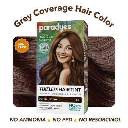 Paradyes Timeless Hair Tint Hair Color - Free of PPD, Ammonia & Resorcinol