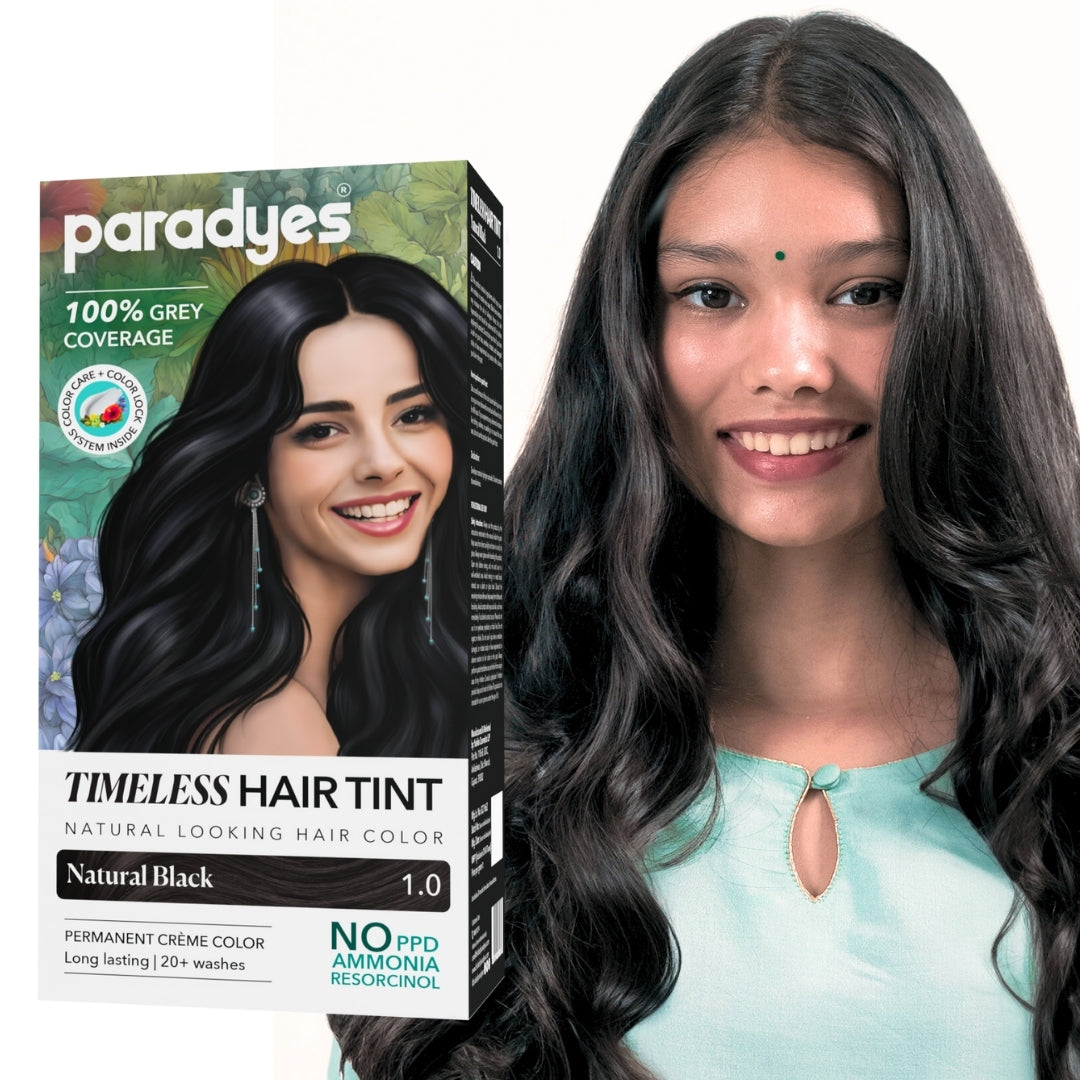 Paradyes Timeless Hair Tint Hair Color - Free of PPD, Ammonia & Resorcinol
