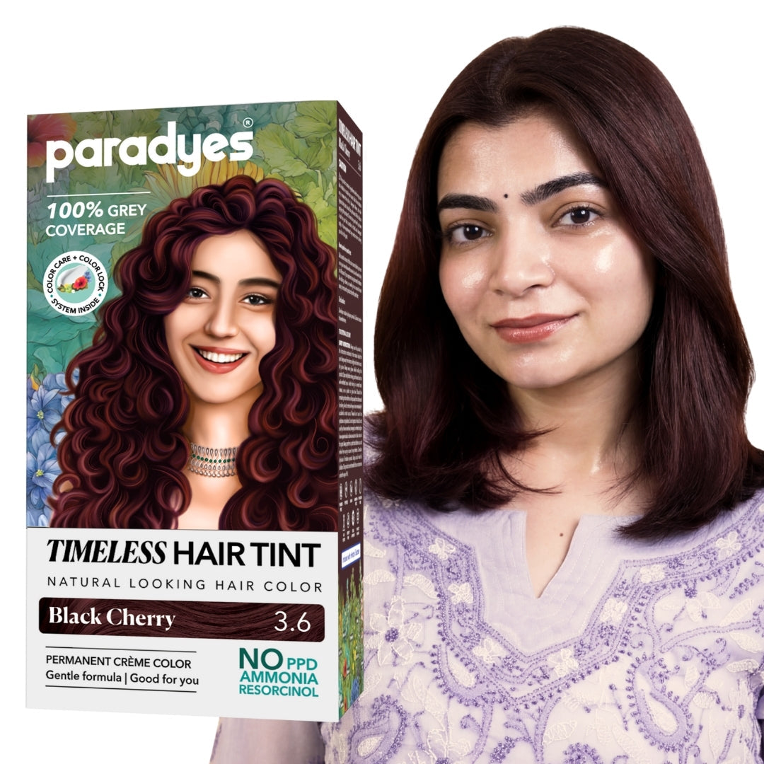 Paradyes Timeless Hair Tint Hair Color - Free of PPD, Ammonia & Resorcinol