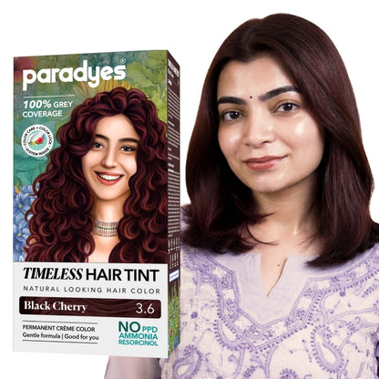 Paradyes Timeless Hair Tint Hair Color - Free of PPD, Ammonia & Resorcinol