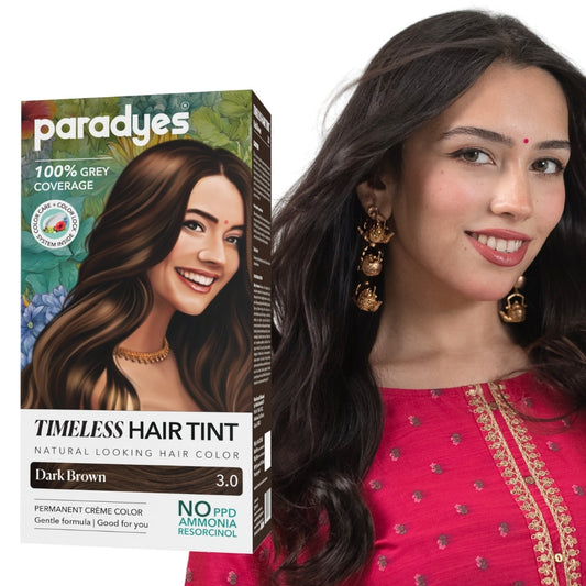 Paradyes Timeless Hair Tint Hair Color - Free of PPD, Ammonia & Resorcinol