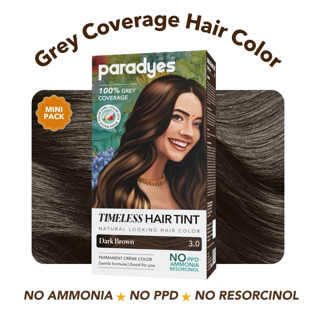 Paradyes Timeless Hair Tint Hair Color - Free of PPD, Ammonia & Resorcinol