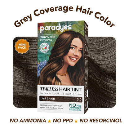 Paradyes Timeless Hair Tint Hair Color - Free of PPD, Ammonia & Resorcinol