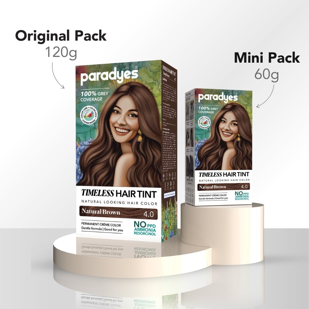 Paradyes Timeless Hair Tint Hair Color - Free of PPD, Ammonia & Resorcinol