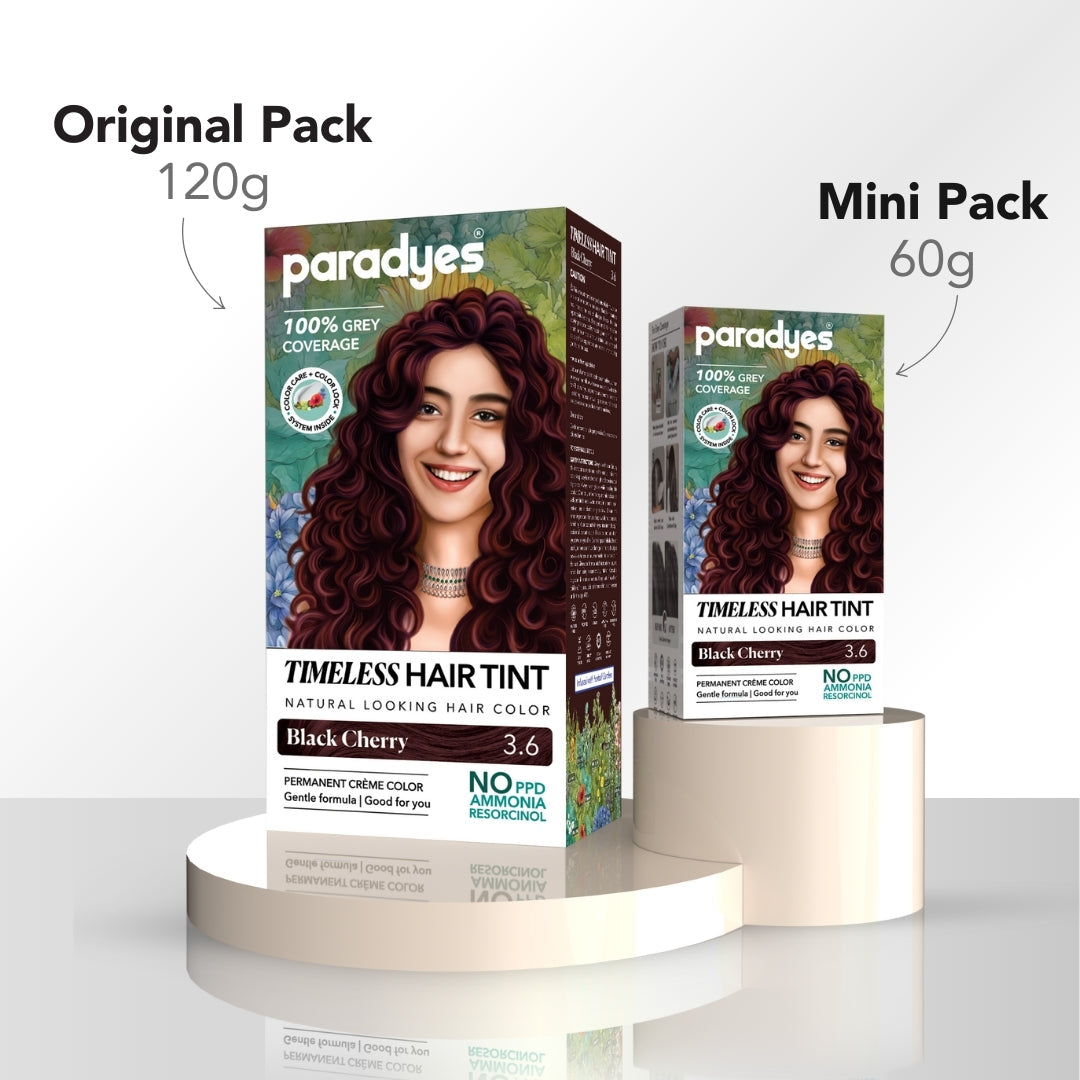 Paradyes Timeless Hair Tint Hair Color - Free of PPD, Ammonia & Resorcinol