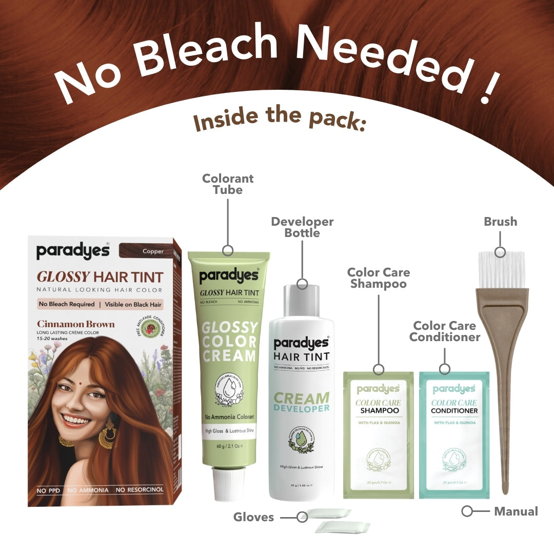 Paradyes No Bleach Glossy Hair Tint Hair Color