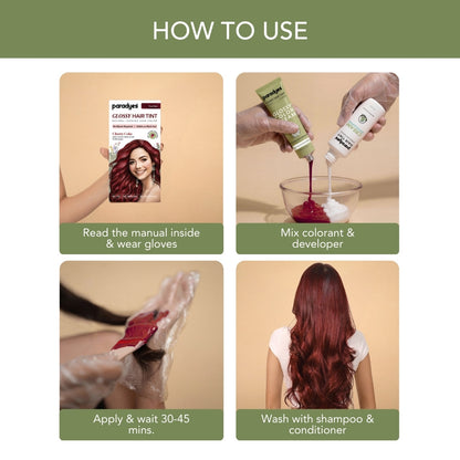 Paradyes No Bleach Glossy Hair Tint Hair Color