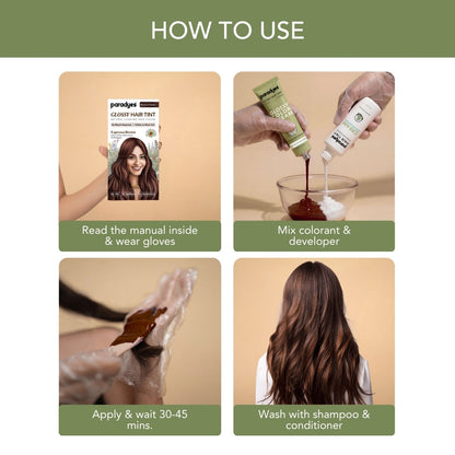 Paradyes No Bleach Glossy Hair Tint Hair Color