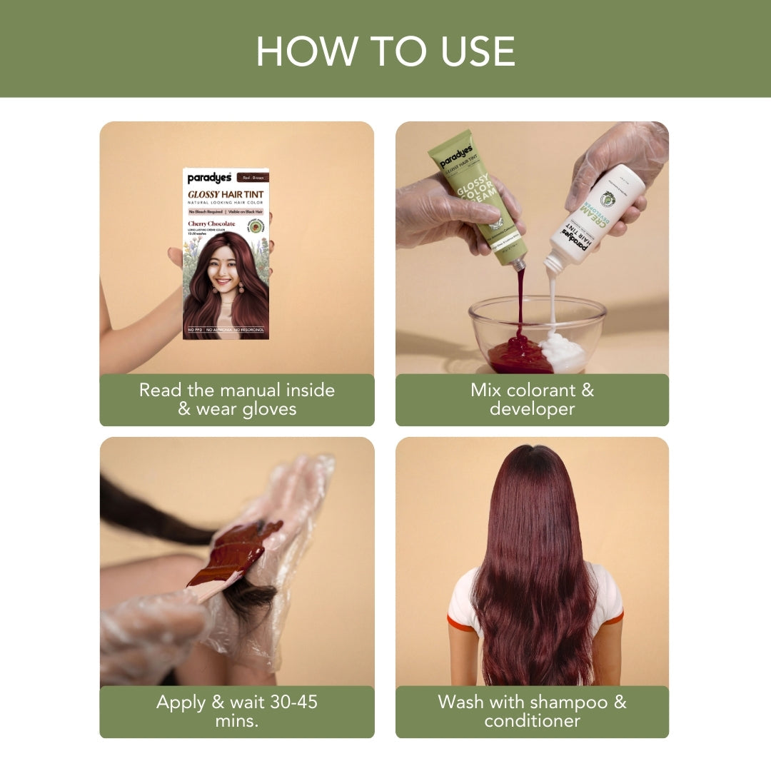 Paradyes No Bleach Glossy Hair Tint Hair Color