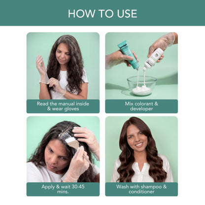 Paradyes Timeless Hair Tint Hair Color - Free of PPD, Ammonia & Resorcinol