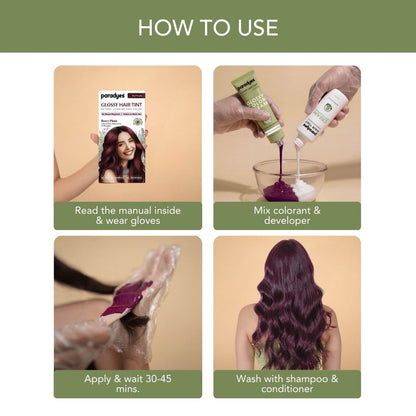 Paradyes No Bleach Glossy Hair Tint Hair Color