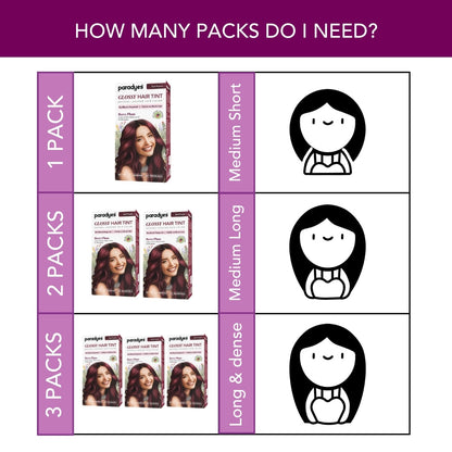 Paradyes No Bleach Glossy Hair Tint Hair Color