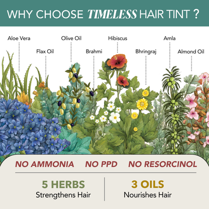 Paradyes Timeless Hair Tint Hair Color - Free of PPD, Ammonia & Resorcinol