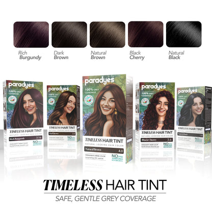 Paradyes Timeless Hair Tint Hair Color - Free of PPD, Ammonia & Resorcinol
