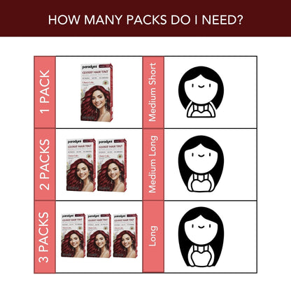 Paradyes No Bleach Glossy Hair Tint Hair Color