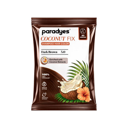 Paradyes Quick Fix Shampoo Hair Color - Free of Ammonia