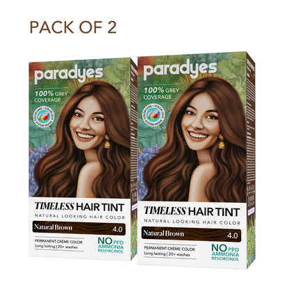 Paradyes Timeless Hair Tint Hair Color - Free of PPD, Ammonia & Resorcinol