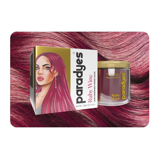 Ruby Wine Semi-Permanent Hair Color