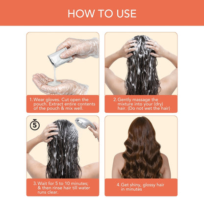 Paradyes Quick Fix Shampoo Hair Color - Free of Ammonia