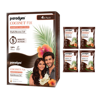 Paradyes Quick Fix Shampoo Hair Color - Free of Ammonia