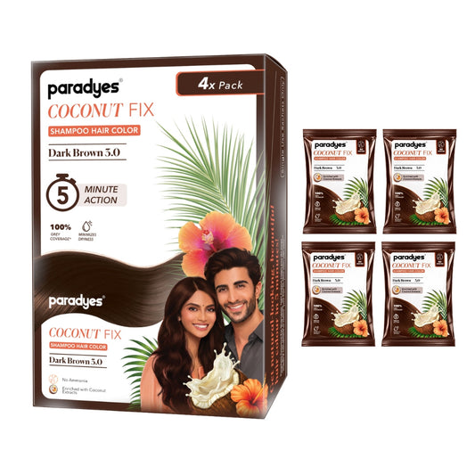 Paradyes Quick Fix Shampoo Hair Color - Free of Ammonia