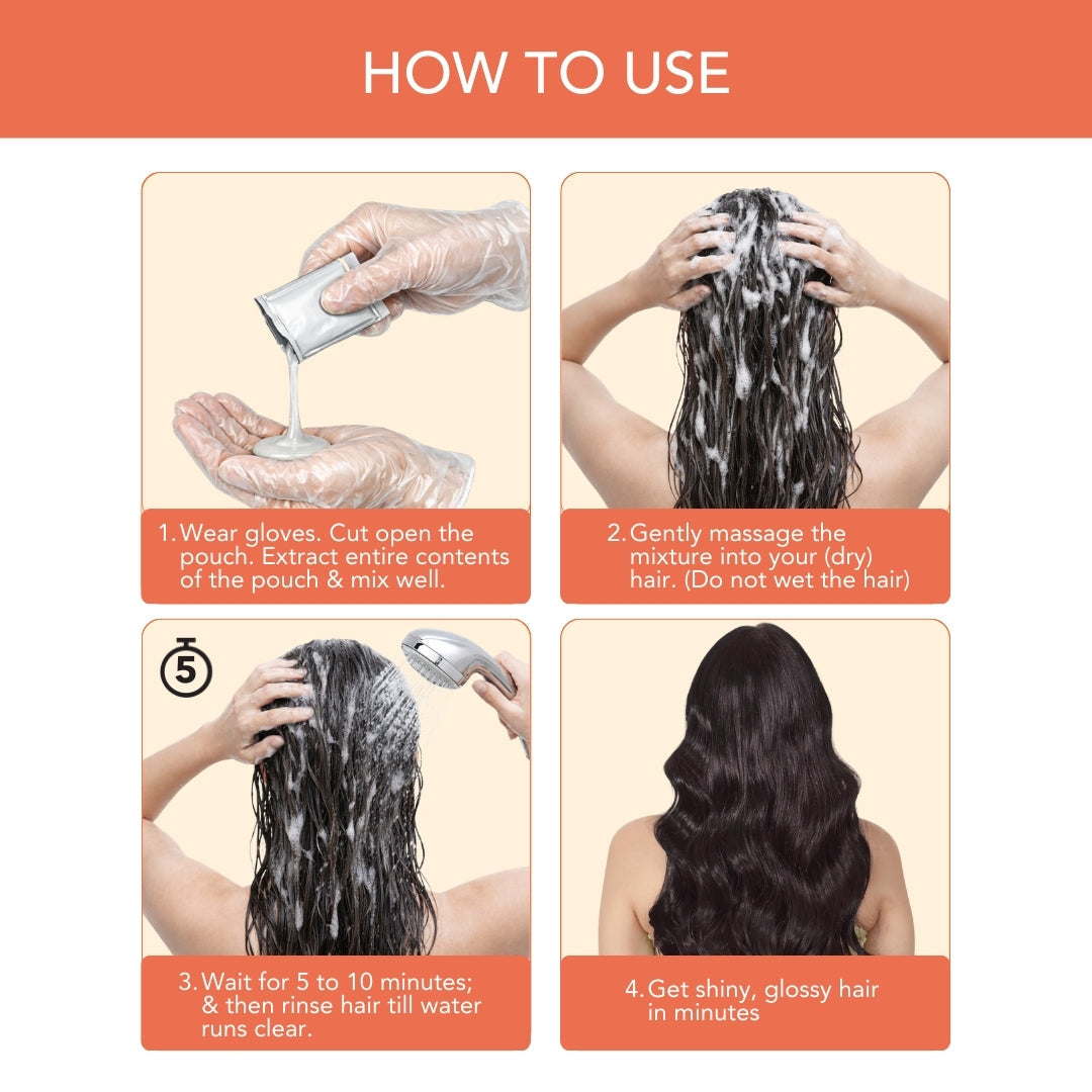 Paradyes Quick Fix Shampoo Hair Color - Free of Ammonia