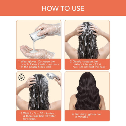 Paradyes Quick Fix Shampoo Hair Color - Free of Ammonia