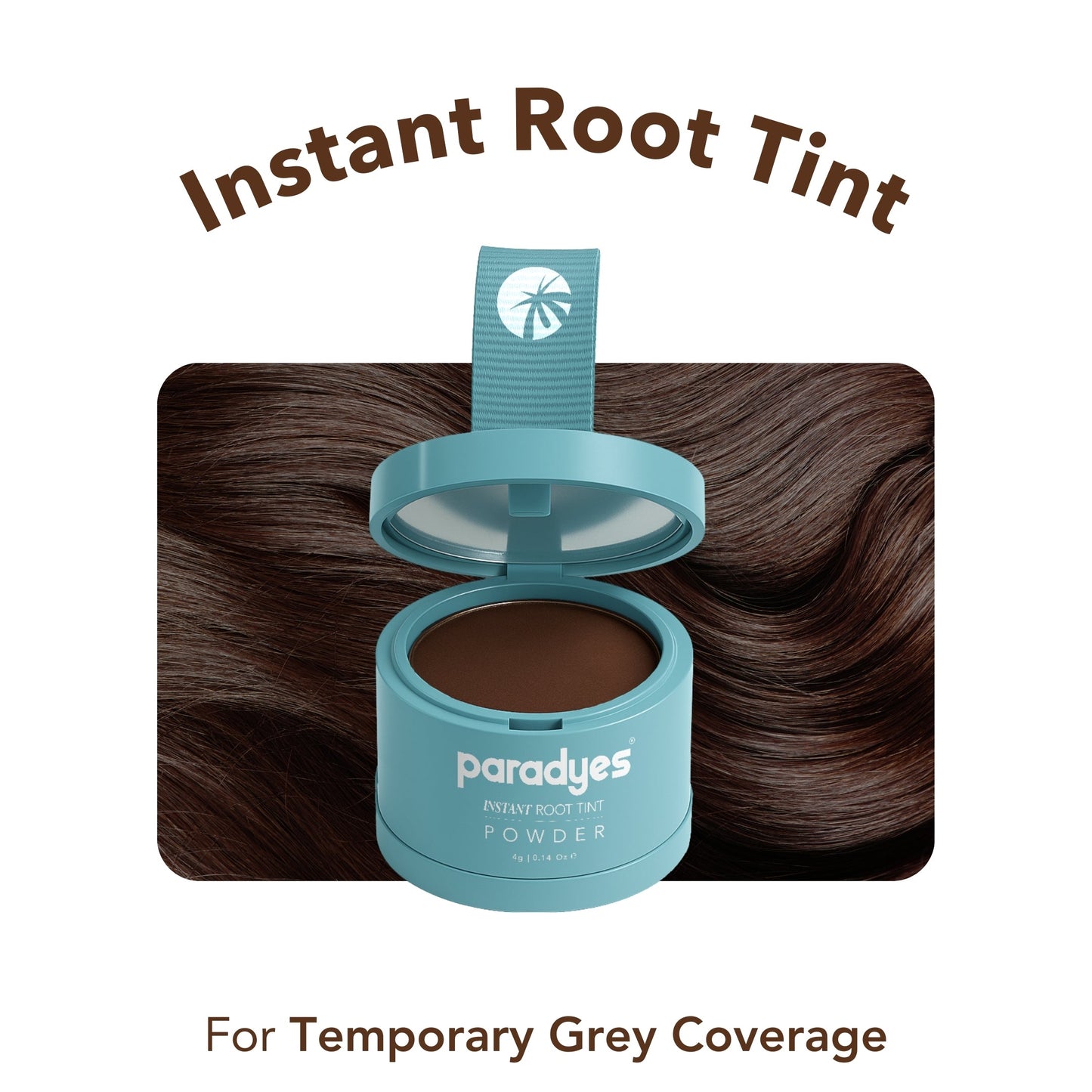 Paradyes Instant Root Hair Tint Hair Color - Free of PPD, Ammonia & Resorcinol
