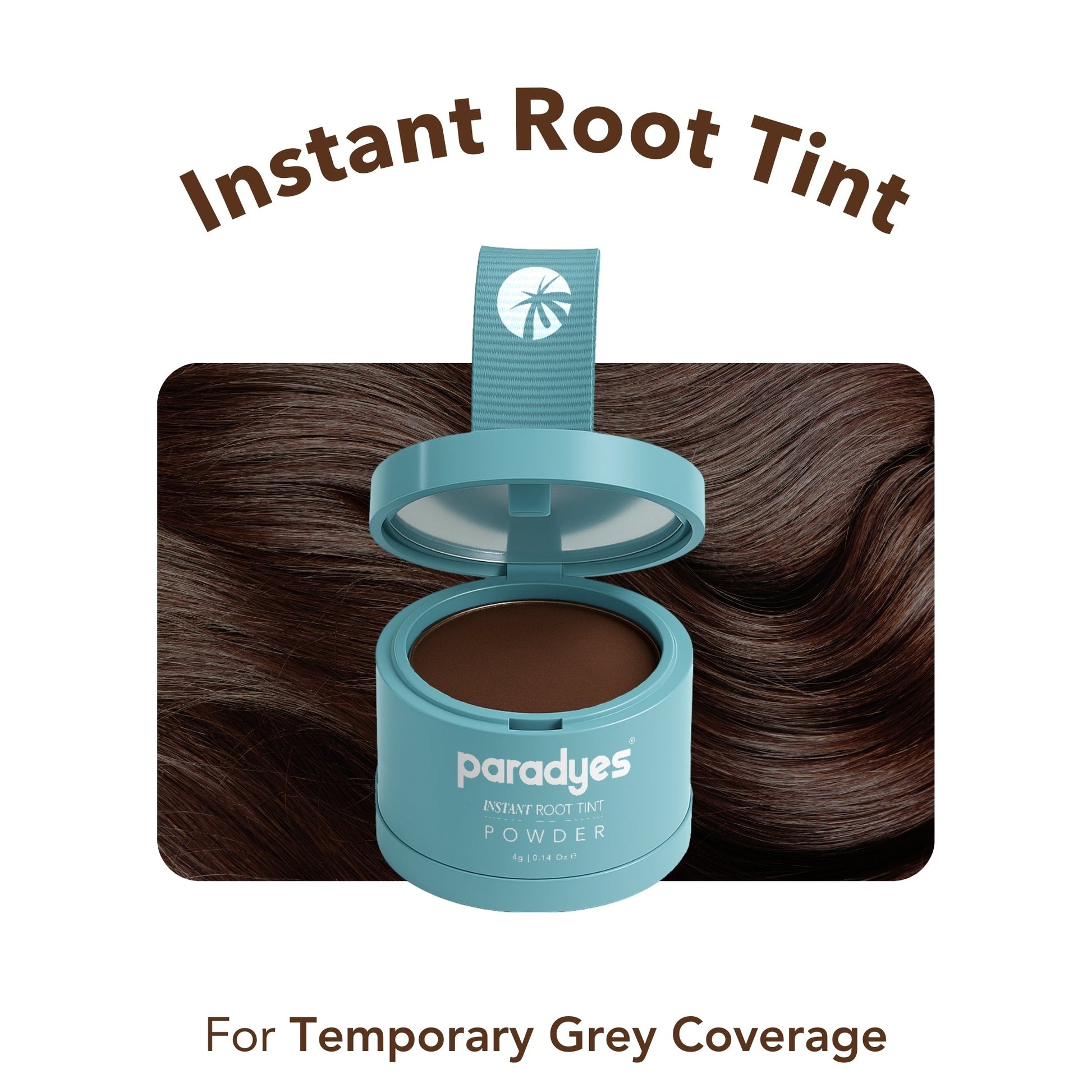 Paradyes Instant Root Hair Tint Hair Color - Free of PPD, Ammonia & Resorcinol